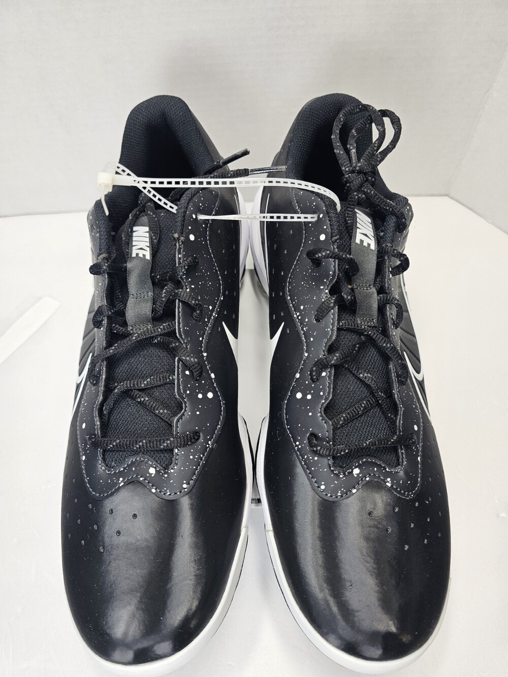 Nike Alpha Huarache Varsity 4 Low Men 15 Baseball Cleats Black DJ6516-001 - Picture 7 of 12